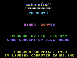 Miner 2049er screenshot 3 for Colecovision